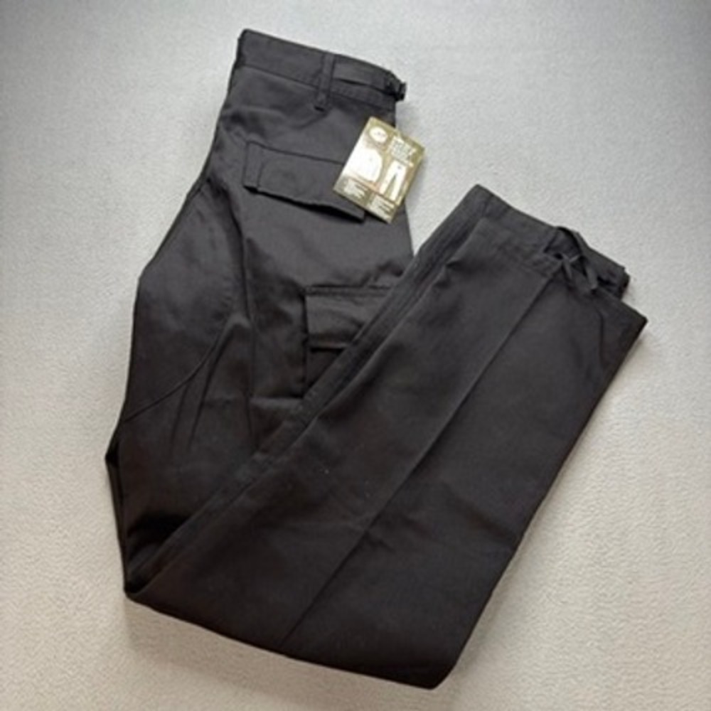 Rothco BDU Cargo Pants Military Tactical Combat Trousers Small Regular Black New